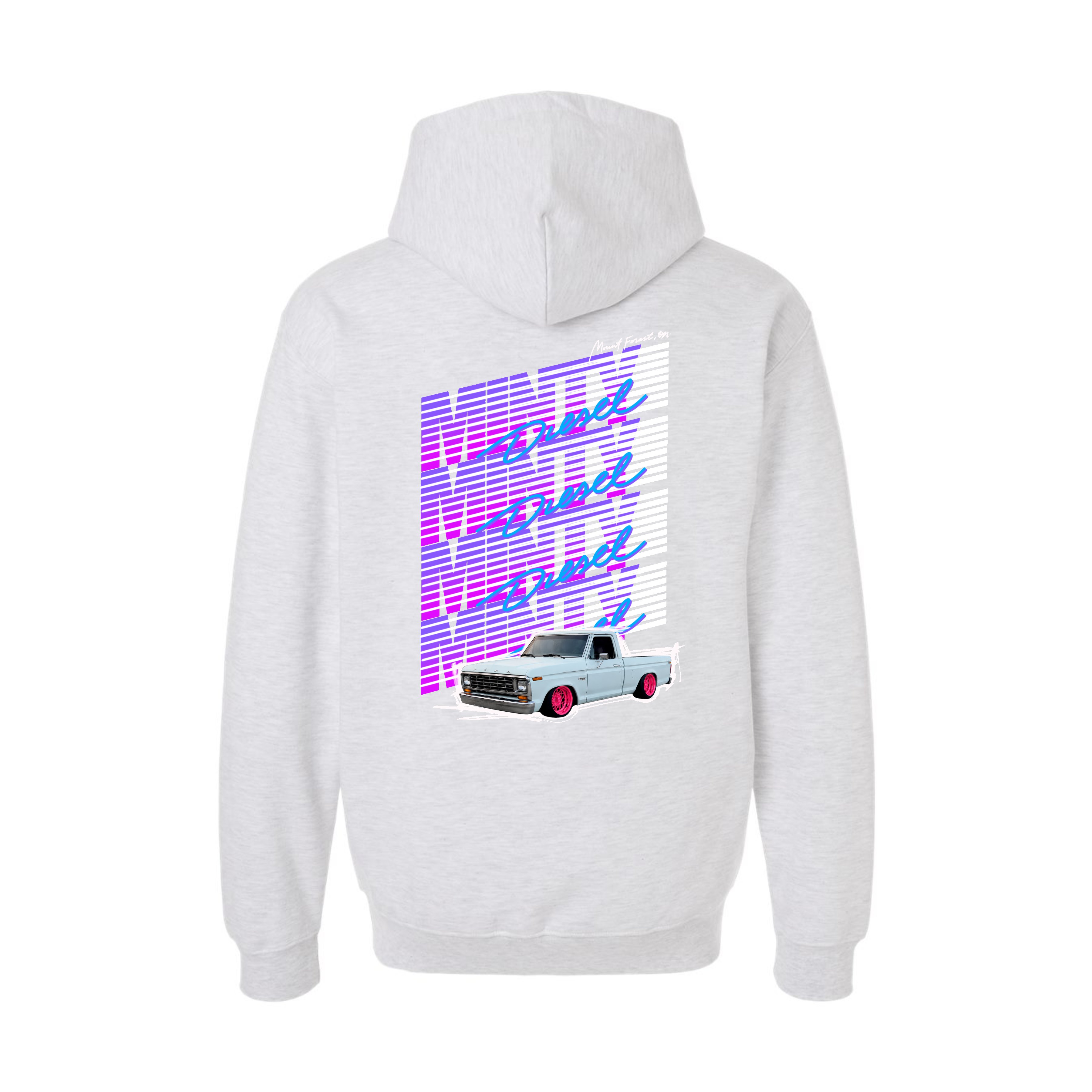 RETRO MINTY DIESEL  [unisex hoodie]