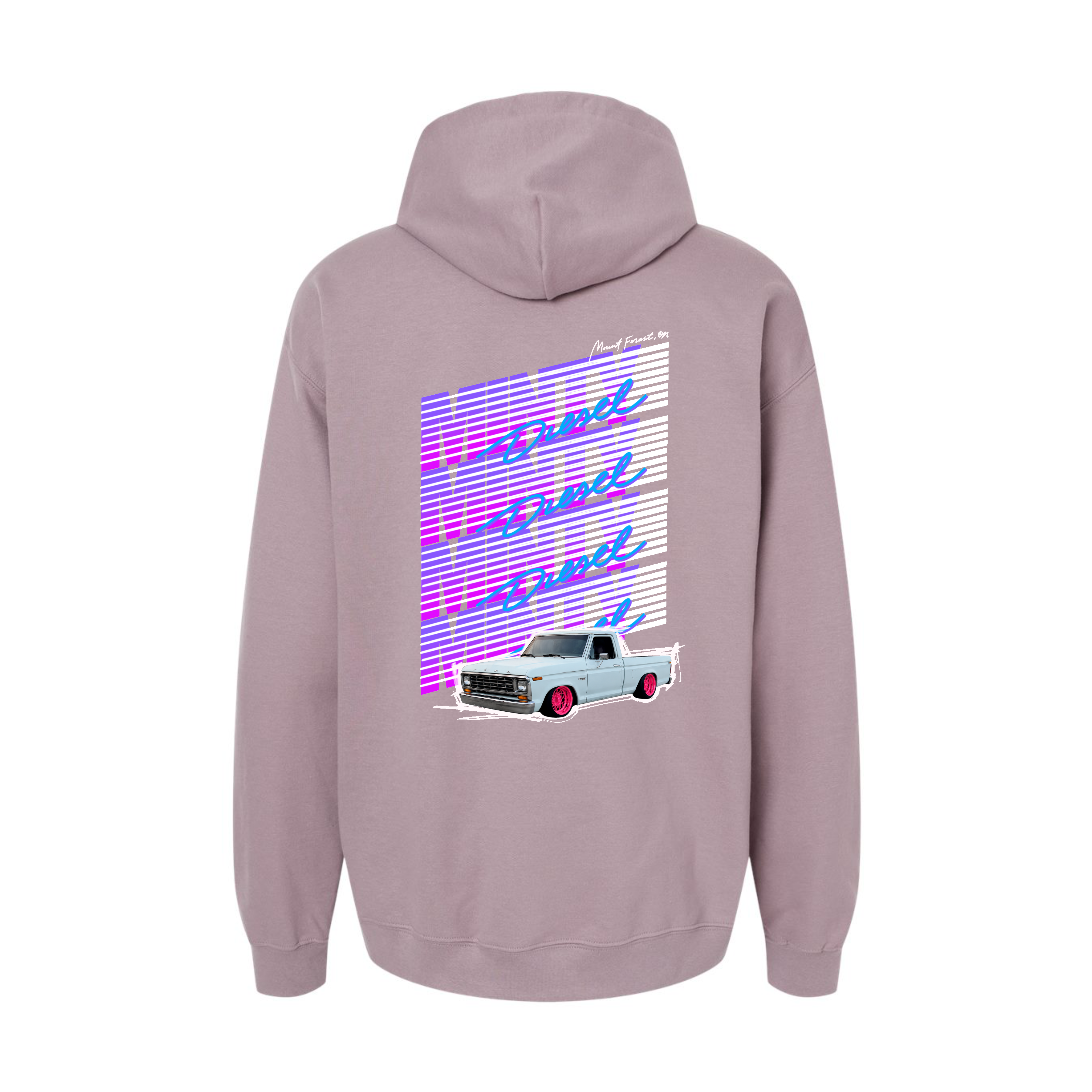 RETRO MINTY DIESEL  [unisex hoodie]