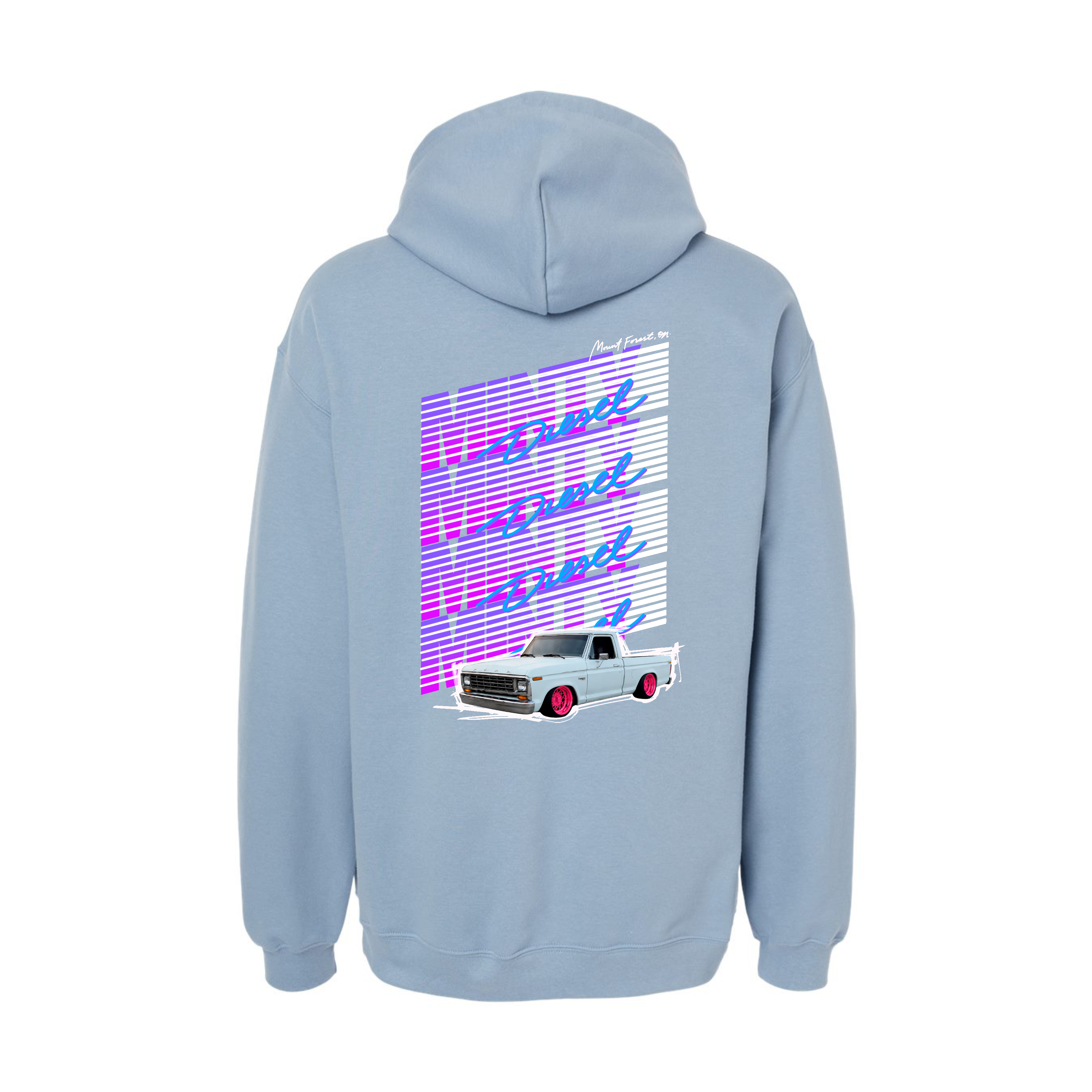 RETRO MINTY DIESEL  [unisex hoodie]