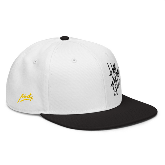 HERE FOR THE SHOW  [embroidered snapback hat]