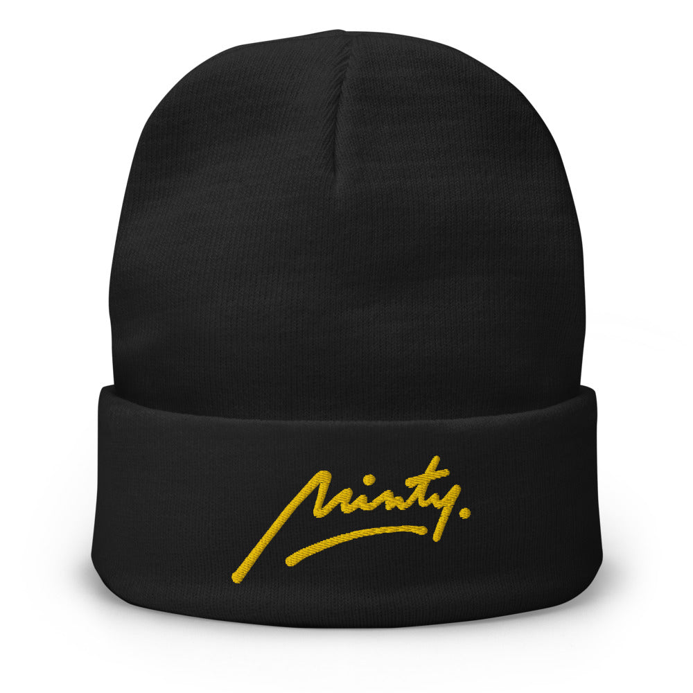 MINTY OFFICIAL  [embroidered beanie]