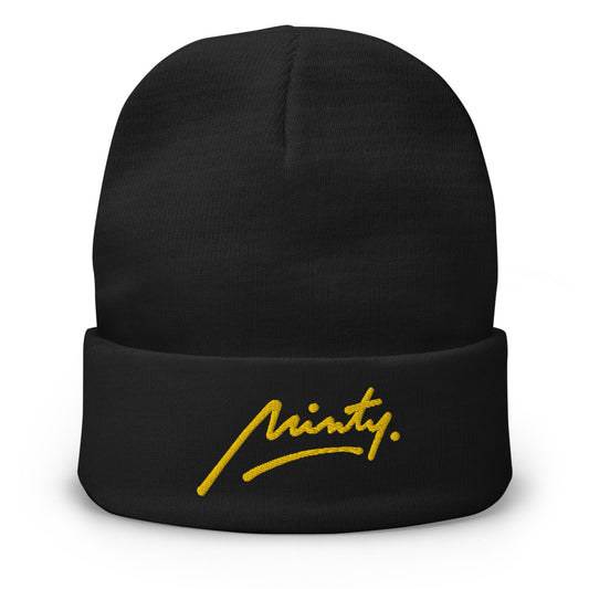 MINTY OFFICIAL  [embroidered beanie]
